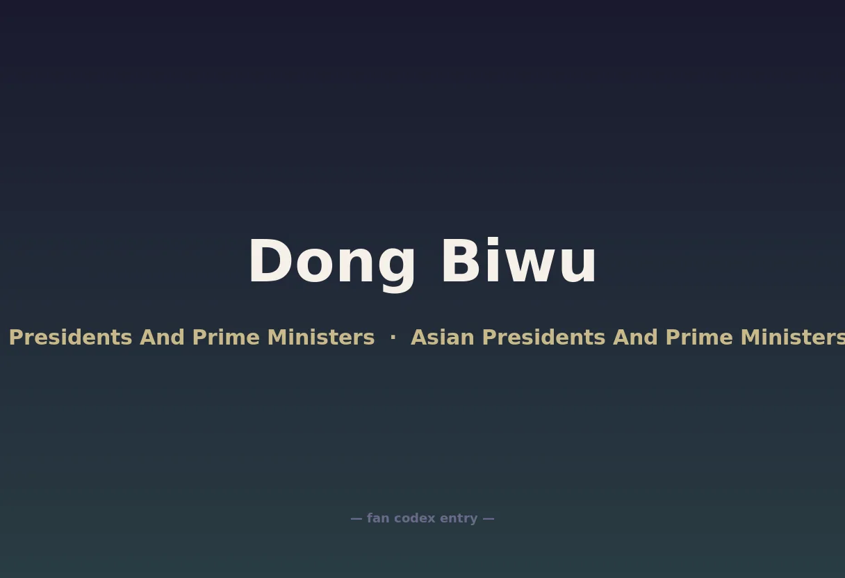 Dong Biwu